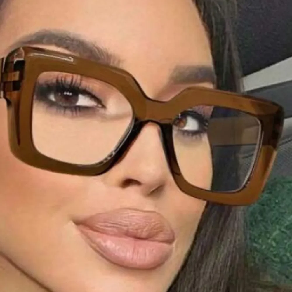 3for$20 Fashionable Women's Large Square Fashion Glasses